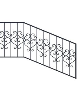 Перила кованые (арт .ПК03)