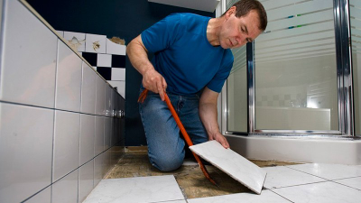 демонтаж плитки, демонтаж плитки цена, демонтаж плитки тюмень, демонтаж плитки цена за м2, демонтаж