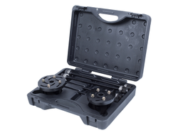 Набор оправок для монтажа и демонтажа сайлентблоков, 34-82 мм, кейс, 6 предметов МАСТАК 110-20006C