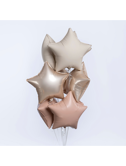 Фонтан звезд, нежный, 9шт