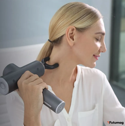 Перкуссионный массажер электрический Xiaomi Meavon Intelligent Dual-Mode Fascia Gun MV-FG-0308 (с подставкой)