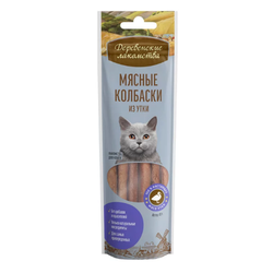 Деревенские лакомства, Колбаски из утки для кошек