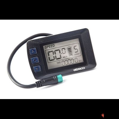 КОМПЛЕКТ Eltreco 36V 500W LCD 26" + АКБ 36V 10А/ч (HL)