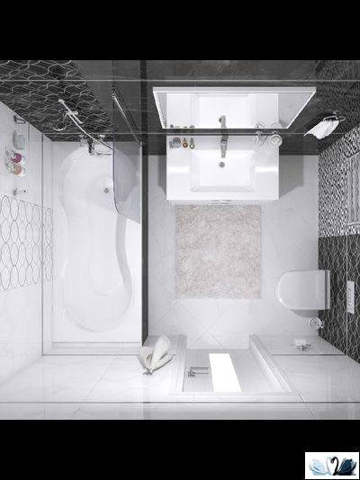 Плитка настенная Laparet Crystal черный 30 х 60 см