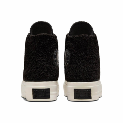 осенние черные на платформе Кеды Converse Chuck Taylor All Star Lift Platform Cozy Utility 573211C