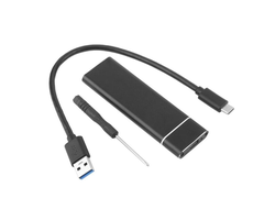 Орбита OT-PCD06 Черный внешний бокс M.2 (NGFF Key B / USB 3.1 Type-C)