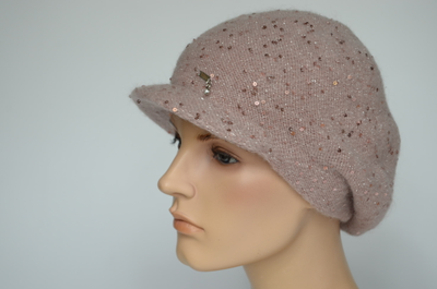 Итальянский женский картуз вязаный Визио