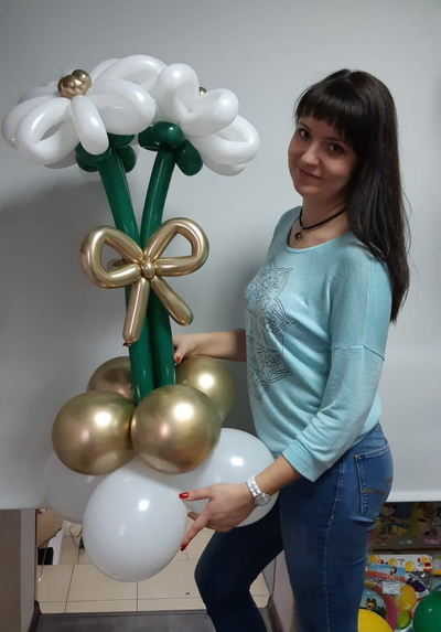 букет "элегантные ромашки"