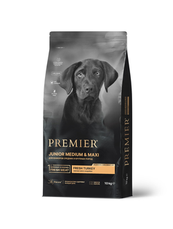 PREMIER (Премьер) сухой корм для юниоров средних и крупных пород, Индейка 10 кг