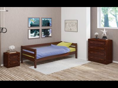 Кровать Глория орех (Браво мебель)