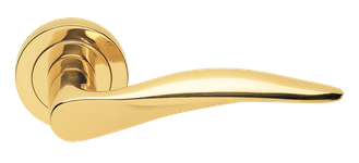 Дверные ручки Morelli Luxury DALI OSA Цвет - Матовое золото
