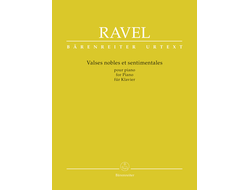 Ravel Valses nobles et sentimentales for Piano