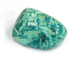 Хризоколла, галтовка, Перу (30*22*18 мм, 15,6 г) №35214