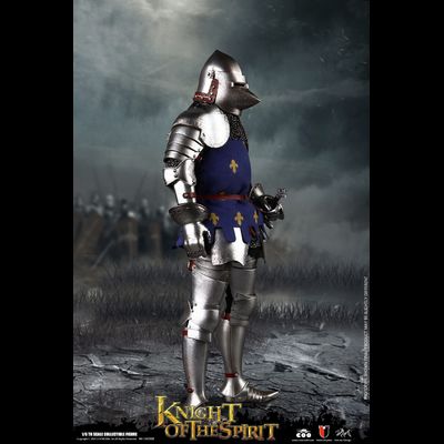 Французский рыцарь Столетней  войны (KNIGHT OF THE SPIRIT) - Коллекционная ФИГУРКА 1/6 scale SERIES OF EMPIRES (DIE-CAST ALLOY) (SE068) - COOMODEL