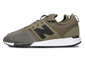 New Balance 247 Зеленые с белым (41-44) Арт. 326F-A