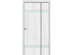 Межкомнатная дверь-книжка 704, цвет Дуб патина серый