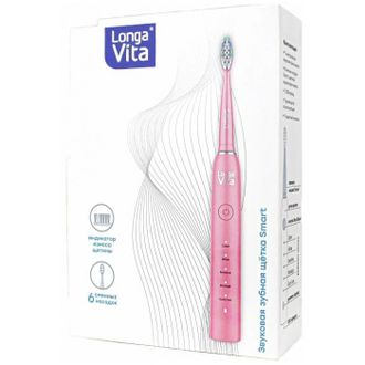 Электрическая зубная щетка Longa Vita B1R Smart розовая