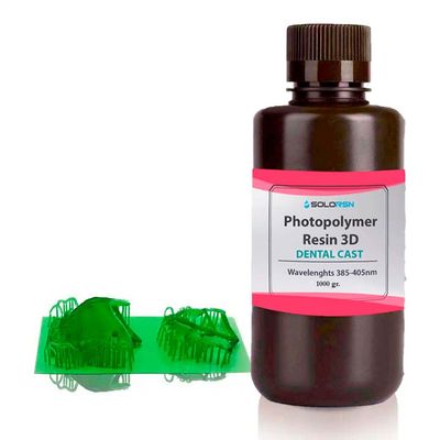 SOLORSN Dental CAST стоматологическая фотополимерная смола Green