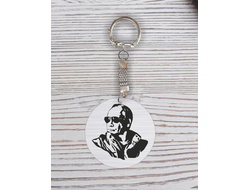 Брелок с гравировкой Путин, Россия №28