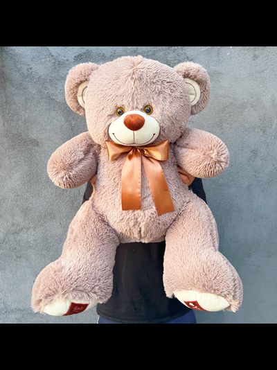 Плюшевый мишка 90 см кофейный Микки