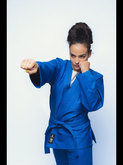 Кимоно для универсального боя UNIFIGHT синее