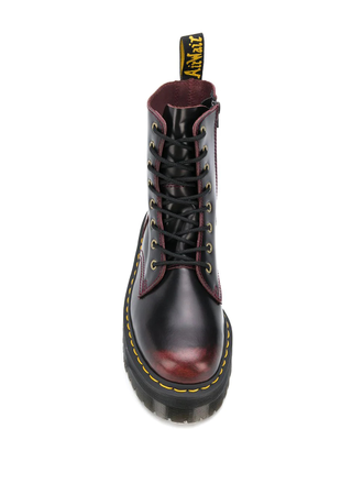 Ботинки Dr. Martens Jadon на платформе милитари красные в Сочи