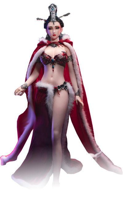 Лиса-оборотень Да Цзи (серебряная версия) - КОЛЛЕКЦИОННАЯ ФИГУРКА 1/6 Su Daji Silver (PL2023-206B) - TBLeague