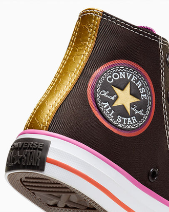 Converse x Wonka Chuck Taylor коричневые