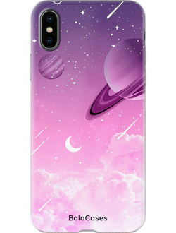 Чехол для Apple iPhone с дизайном космос № 7