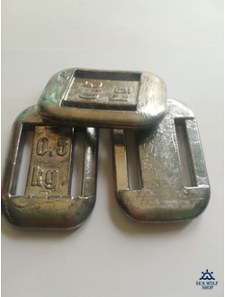 Груз поясной для дайвинга 0,5кг