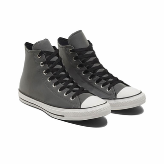 Кеды Converse Hi Vis Chuck Taylor All Star кожаные серые высокие