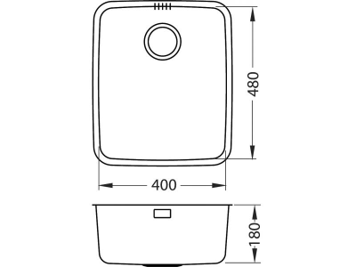 Мойка Alveus Luno 40