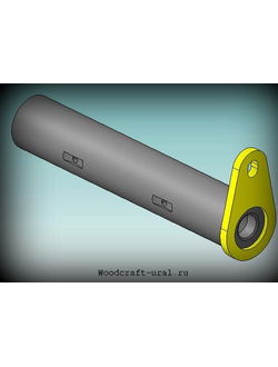Ось ПЛ-70.40.040 (на подвеску и на грейфер нар.челюсть) D-50,L-26.5
