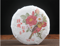 Лот 209, Альпийское древнее дерево Солнечно-красная роза, Красный чай, 100 гр