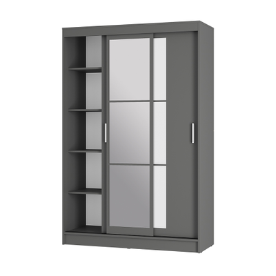 Шкаф купе ДЕНВЕР шкаф-купе ШКК-03 ГРАФИТ (BTS)