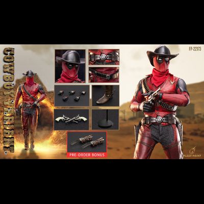 Ковбой Дэдпул ("Дэдпул и Росомаха") - Коллекционная ФИГУРКА 1/6 Cowboy Variant (FP-22173) - Flashpoint Studio