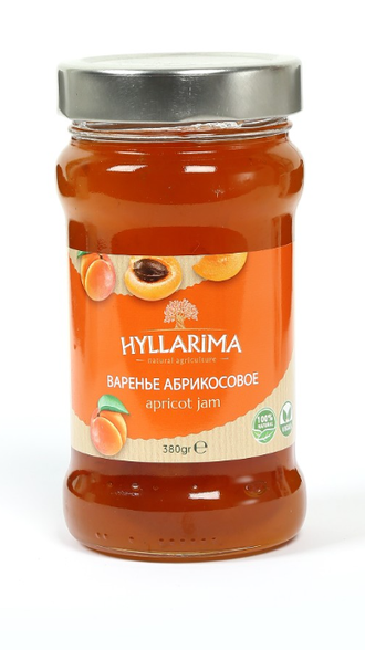 hyllarima, варенье абрикосовое, 380 гр
