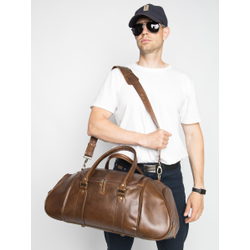 Дорожно-спортивная сумка Benevento Premium brown 
(арт. 4044-63)