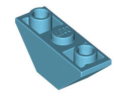 Slope, Inverted 45 3 x 1 Double, Medium Azure (2341 / 6070765 / 6100126)