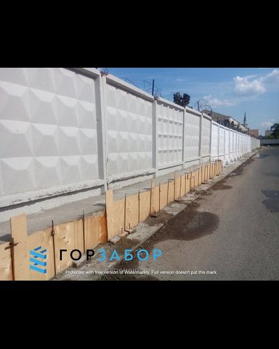 Бетонный фундамент ФО-2 для забора