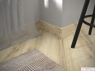 Плинтус Fine Floor Дуб Макао FF-1515/1415