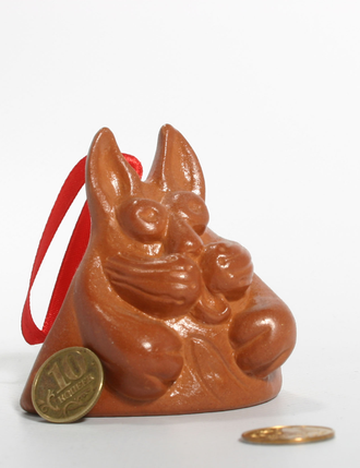 СУВЕНИР "ПОЮЩИЙ КОТ3" терракот