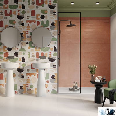 Плитка Gracia Ceramica Wabi-Sabi green wall 01 30x90 настенная