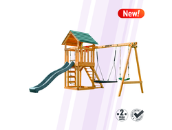 Детский игровой комплекс UNIX Kids (6 in 1) Light Green купить в Воронеже