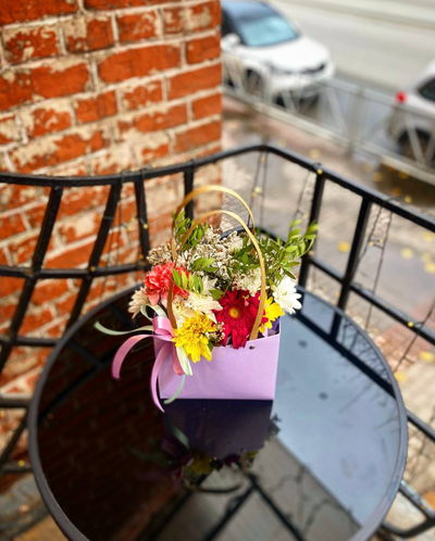 Сумочка с цветами