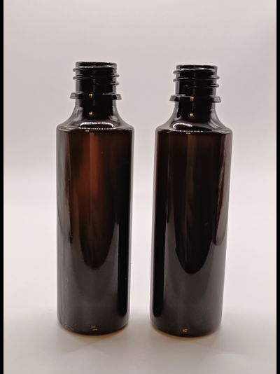 Флакон ПЭТ 50мл/18мм, коричневый, арт.1145