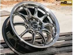 Комплект дисков R16 7,0J ET+35 4*100/4*114,3 RGW 6008 Графит темный с полированным ободом (T526)