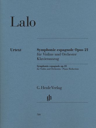 Lalo Symphonie espagnole d minor op. 21 for Violin and Piano