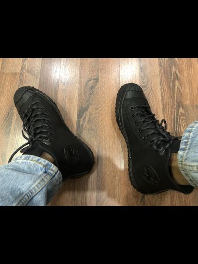 Кеды Converse кожаные черные