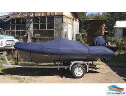 ТЕНТ НА ЛОДКУ РИБ АКВАБОТ 420